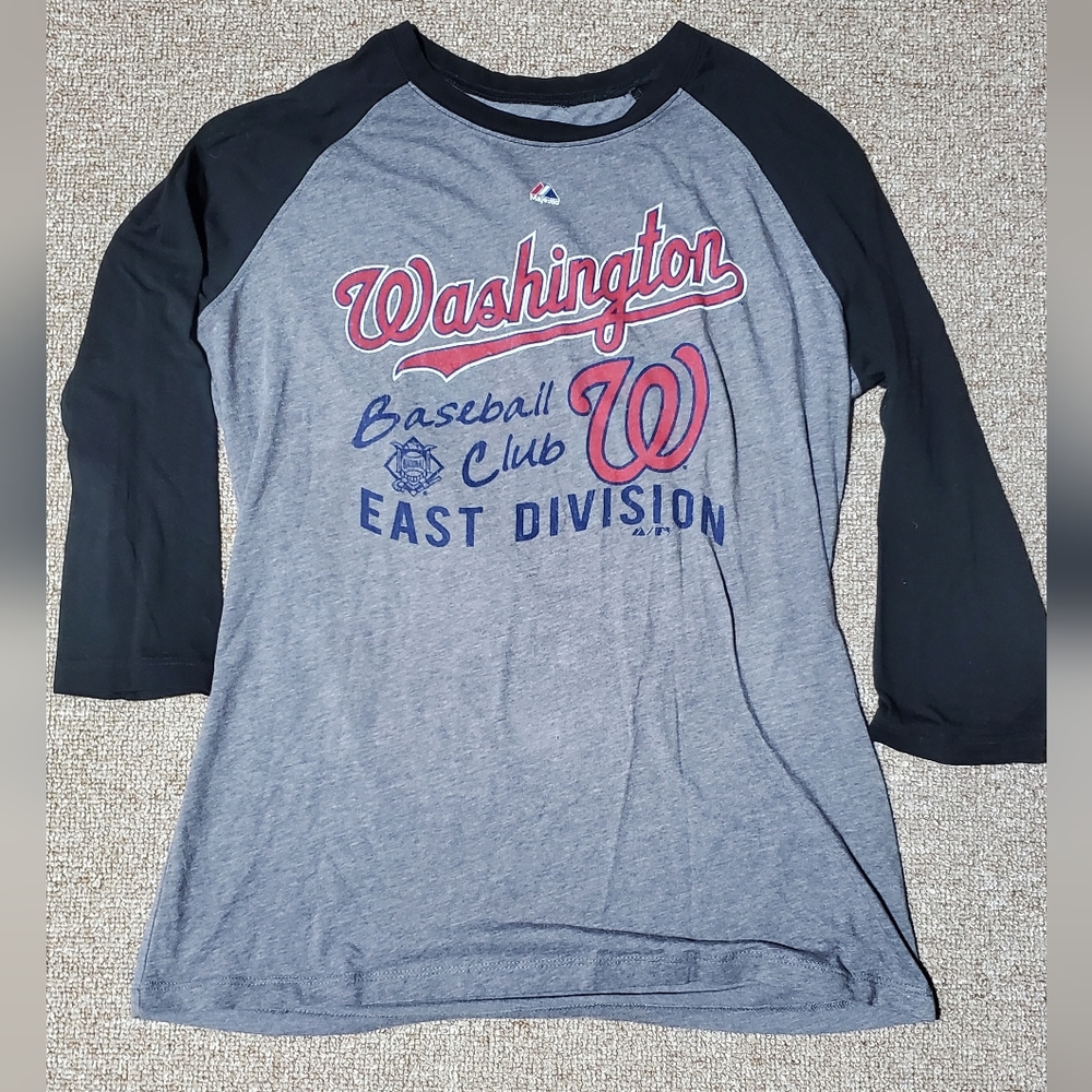 Xl Washington Nationals Baseball Tee